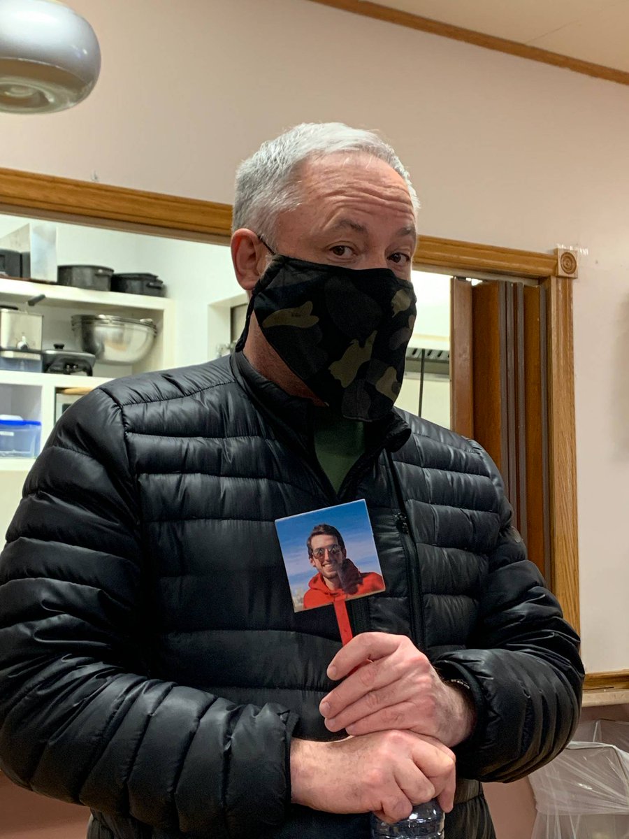 TeamPerryNL's tweet photo. Since @gregblyde can't be here, we are lucky to have our first coach available to fill in! He is great at holding the phone while we talk to Greg and for carrying the snack bag π€£π€£! Just kidding, we are happy to have Boyd! #sorrynotsorry #flatgreg https://t.co/PFWiruHRli