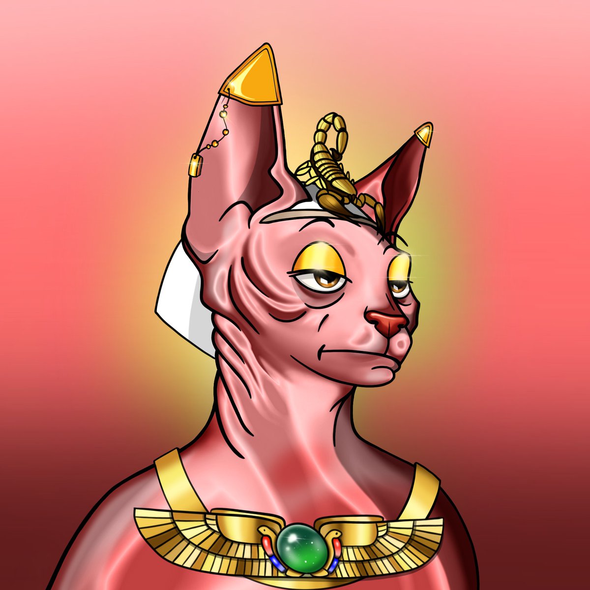 1210 mints 176 owners. 

Want to be part of the NFT Pyramid and Travel to Egypt in January? 

Take your free #NFT today. mysphynx.cat

BEWARE OF MUMMIES!