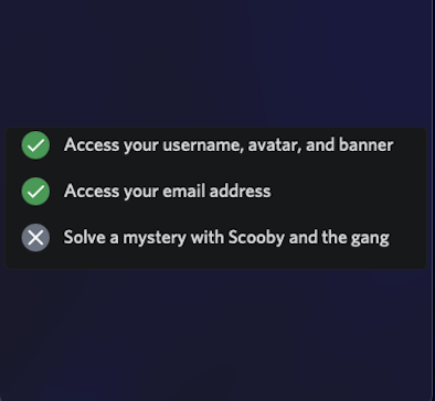 _mxwolf_'s tweet image. You have to appreciate the transparency some app developers specify on their token scopes with.