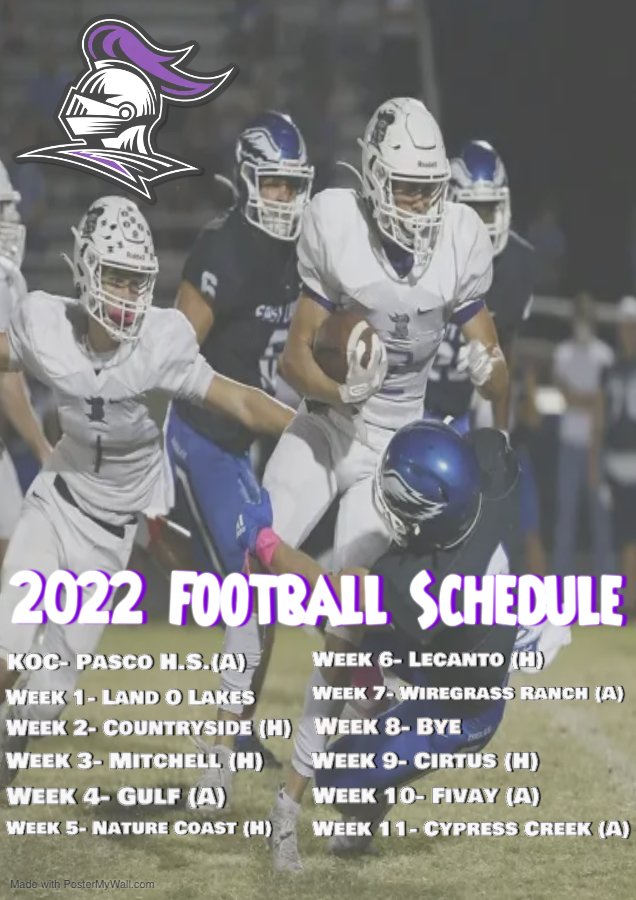2026 River Ridge Knights Football tweet media