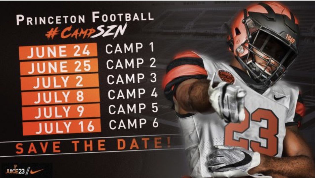 I appreciate the camp invite. <a href="/PrincetonFTBL/">Princeton Football</a> <a href="/CoachBobSurace/">Bob Surace '90</a>