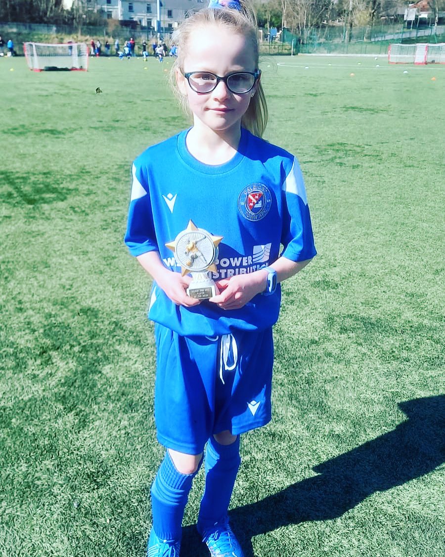 Coach Alderson says….. Well done today girls, excellent effort by all if you ⚽️😀 Congratulations to Beth for player of the week!!