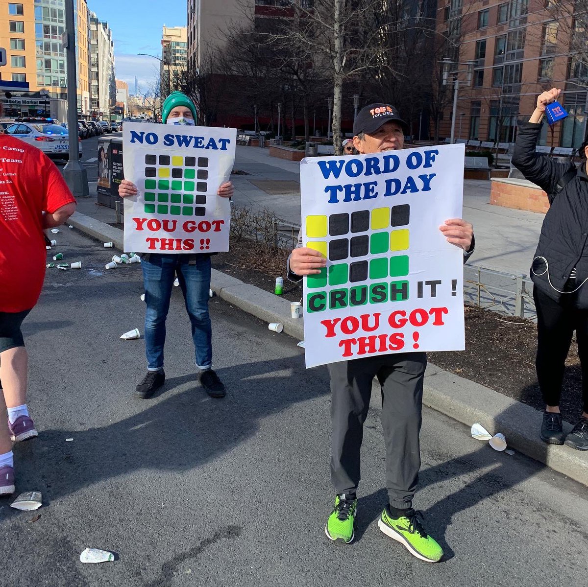 brokemedstudent's tweet photo. 2 of 9. Grossly undertrained and I felt it. 😖 It was beautiful nonetheless. #UnitedNYCHalf #runningchronicles #nyrr #runforlife #resolvetorun #justdoit #nikerunclub https://t.co/NpgsRSDoiz