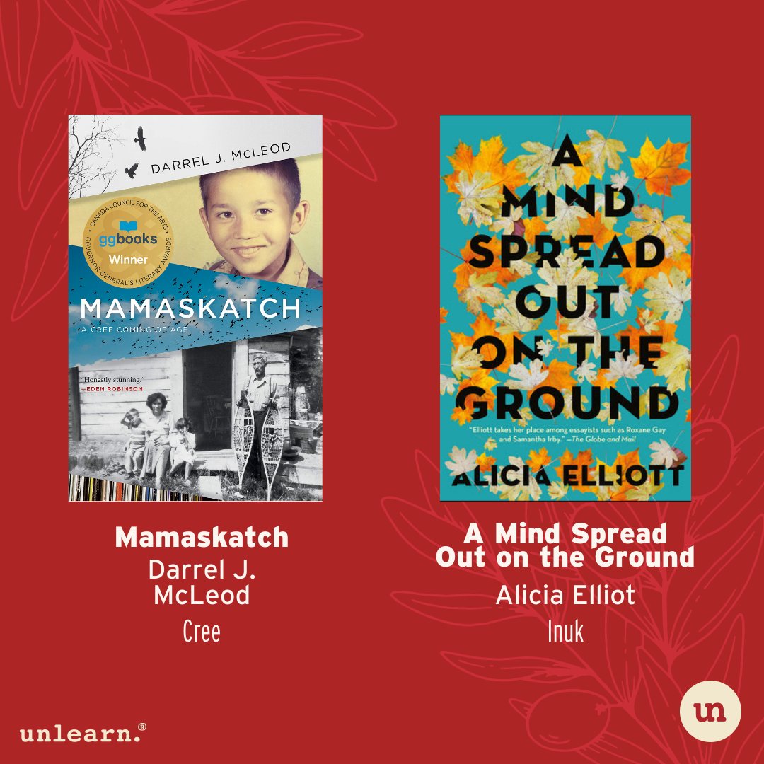 unlearn_com's tweet photo. Have you read any of these books before? Or do you have other books to recommend to us? Share your thoughts with us in the comments!

#BookTwitter #indigenous #IndigenousPeoples #BooksWorthReading https://t.co/xCmSVW1McZ