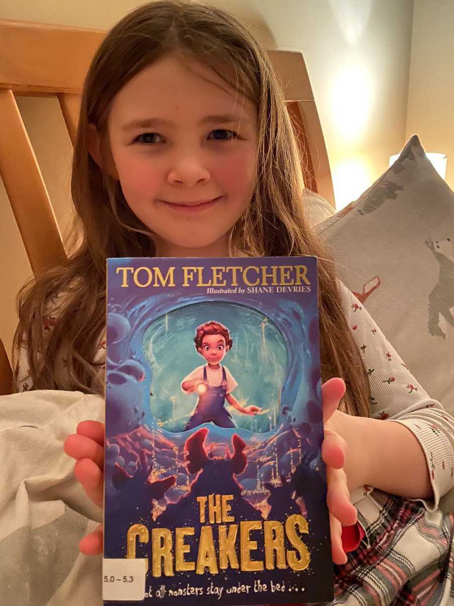 MrsJonesWM's tweet photo. @TomFletcher According to my daughter The Creakers is ‘the best book in the universe’. Thank you for amazing story-telling. https://t.co/4iZpkYfKcO
