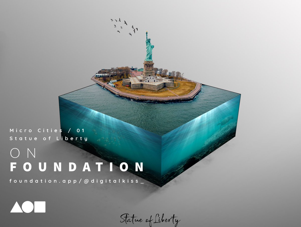 I just listed “Statue of Liberty ” for sale on 
@withFND 🌐
#nftcollector #NFTcollectibles #nftart #digitalart #Foundation #NFT #NFTartist #NFTCommunity #NFTdrops #NFTartwork #shillnft
#NFTGiveaways #Nftarts #OpenSeaNFT #openseanfts
foundation.app/@digitalkiss_/…