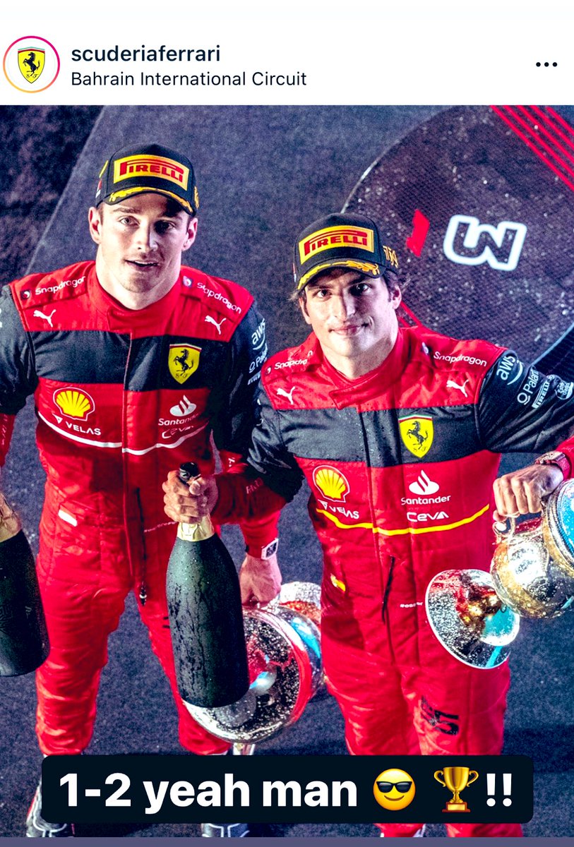 johnvt24's tweet photo. Winning again !! Forza Ferrari!! https://t.co/TIAPyEf0E9