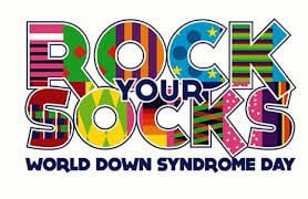 AJCharbonneauPS's tweet photo. Hey Sharks!  Tomorrow is “Rock your Socks for Down Syndrome Day”! So, find your most unique socks and wear them tomorrow to show support and love for Down Syndrome. ❤️🧦@RCDSB https://t.co/NJzzESmedS