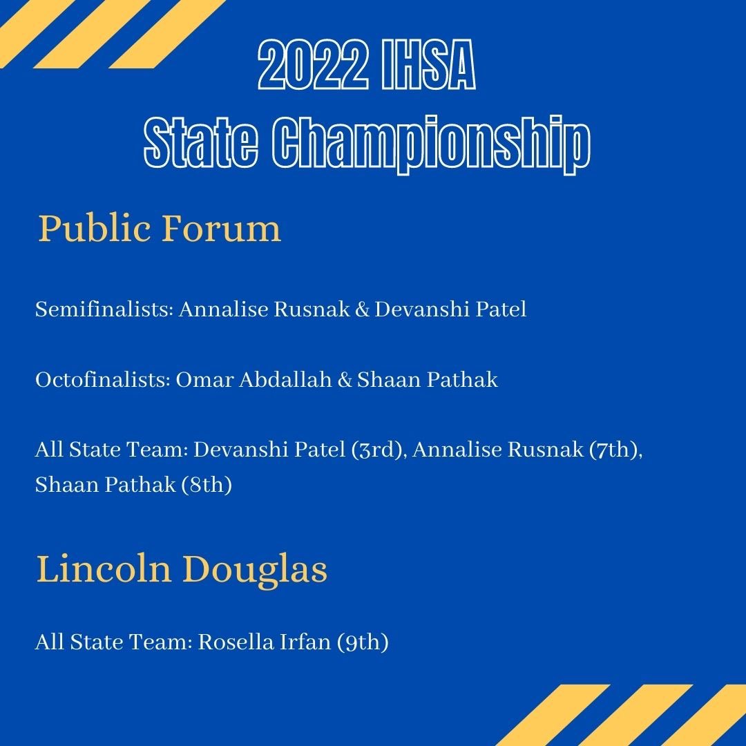Carl Sandburg Debate Team tweet media