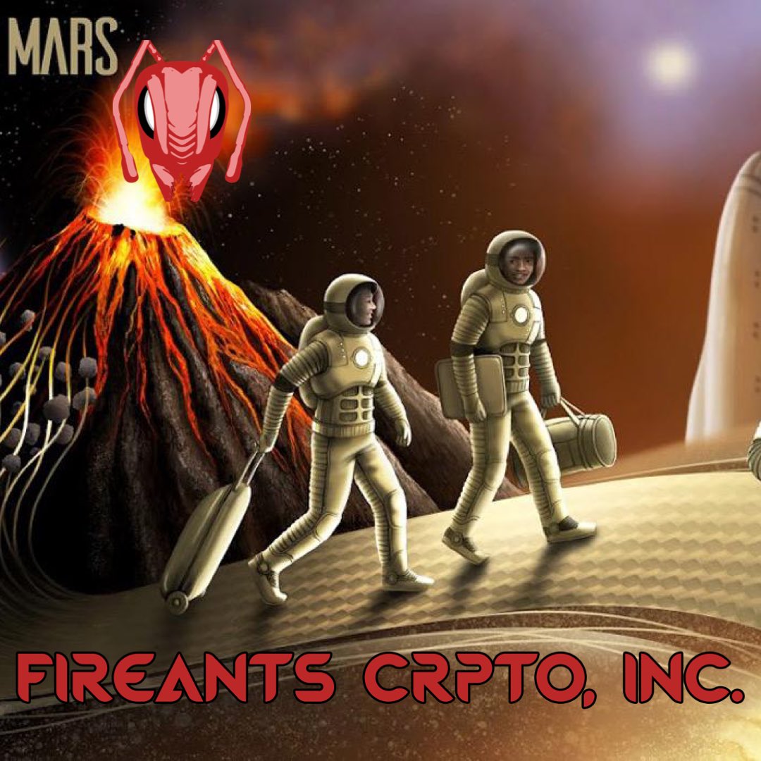 tavalez74's tweet photo. #FireANTS TO MARS Ladies &amp; Gentleman 💥🚀🌖 $ANTS  $RANTS #Crypto https://t.co/ohBbkGEoMz #MetaverseNFT https://t.co/rqWNbPdFTh