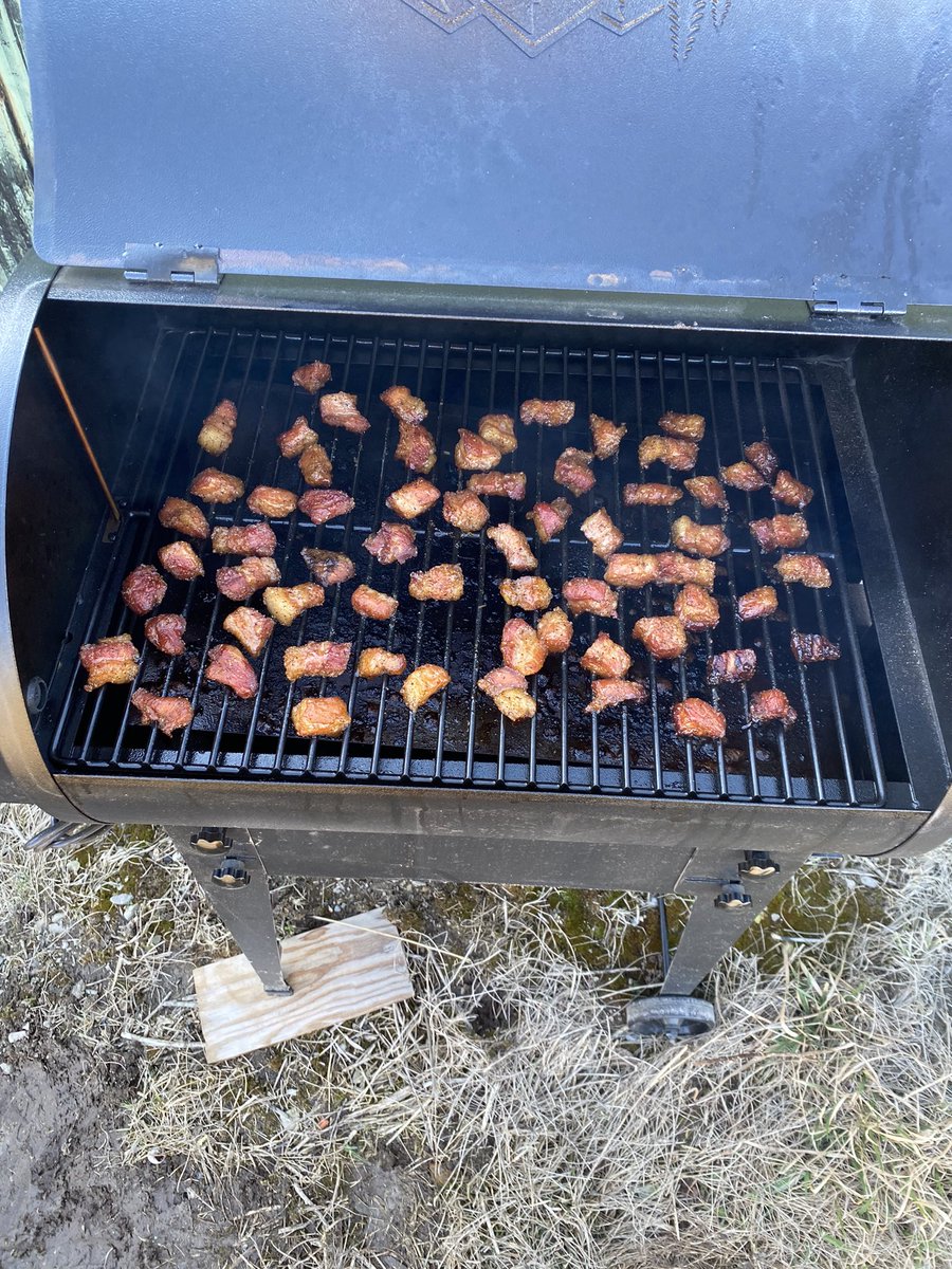Warmer weather means breaking the smoker out