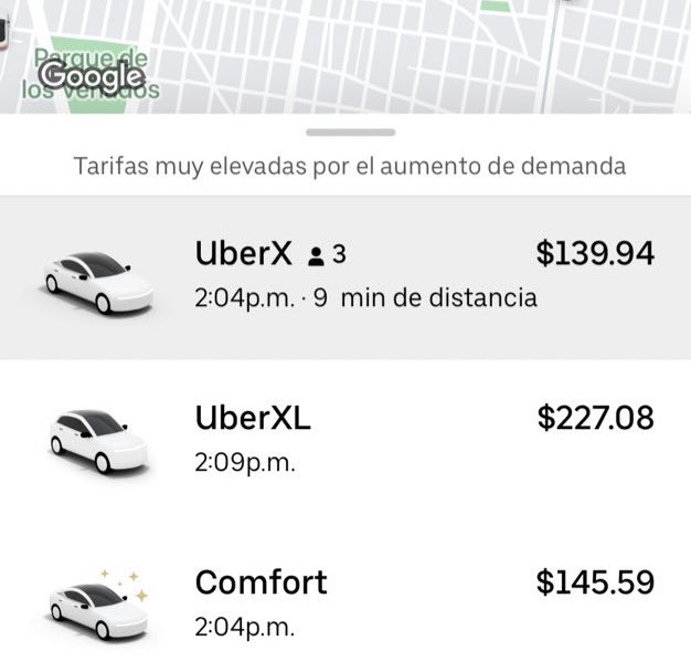 Monserraart's tweet photo. A poco no es un abuso? @Uber_MEX  me cobra $139 por un viaje de menos de 10 min. https://t.co/XE7xDiEwuL