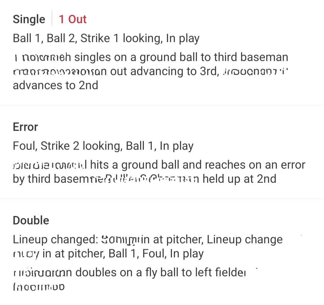 cerberus0711's tweet photo. When you are unable to see your kids play in person and you have to rely on GameChanger. Has anyone heard of a Fielders Choice?  Good grief.  Double, Error and a force at 3rd? SINGLE? https://t.co/XlWgSsriEb