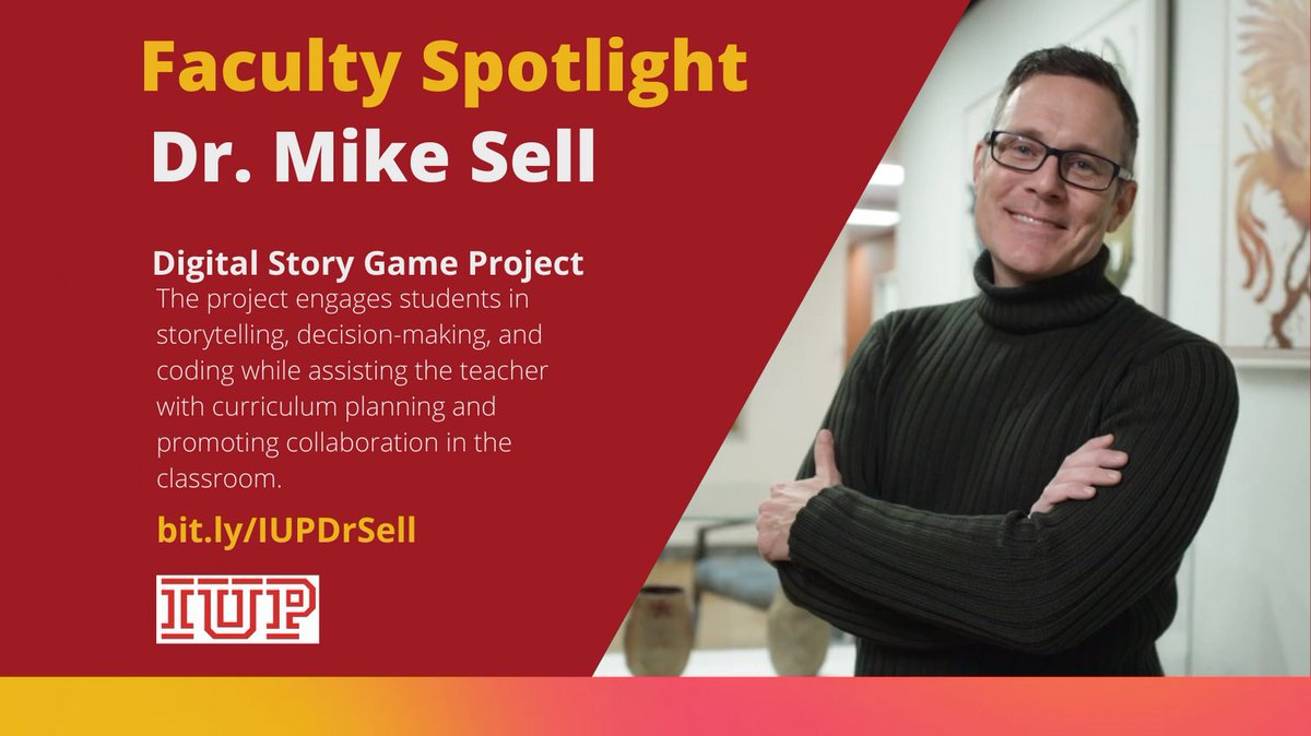 It's World Storytelling Day! Check out the work of one of IUP's professors: the Digital Story Games Project. @mike_sell @IUP_English
#IUP #IUPProud #Storytelling #DigitalGames #collegelife