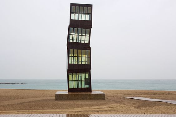 Rebeca Horn, The Wounded Shooting Star, 1992.