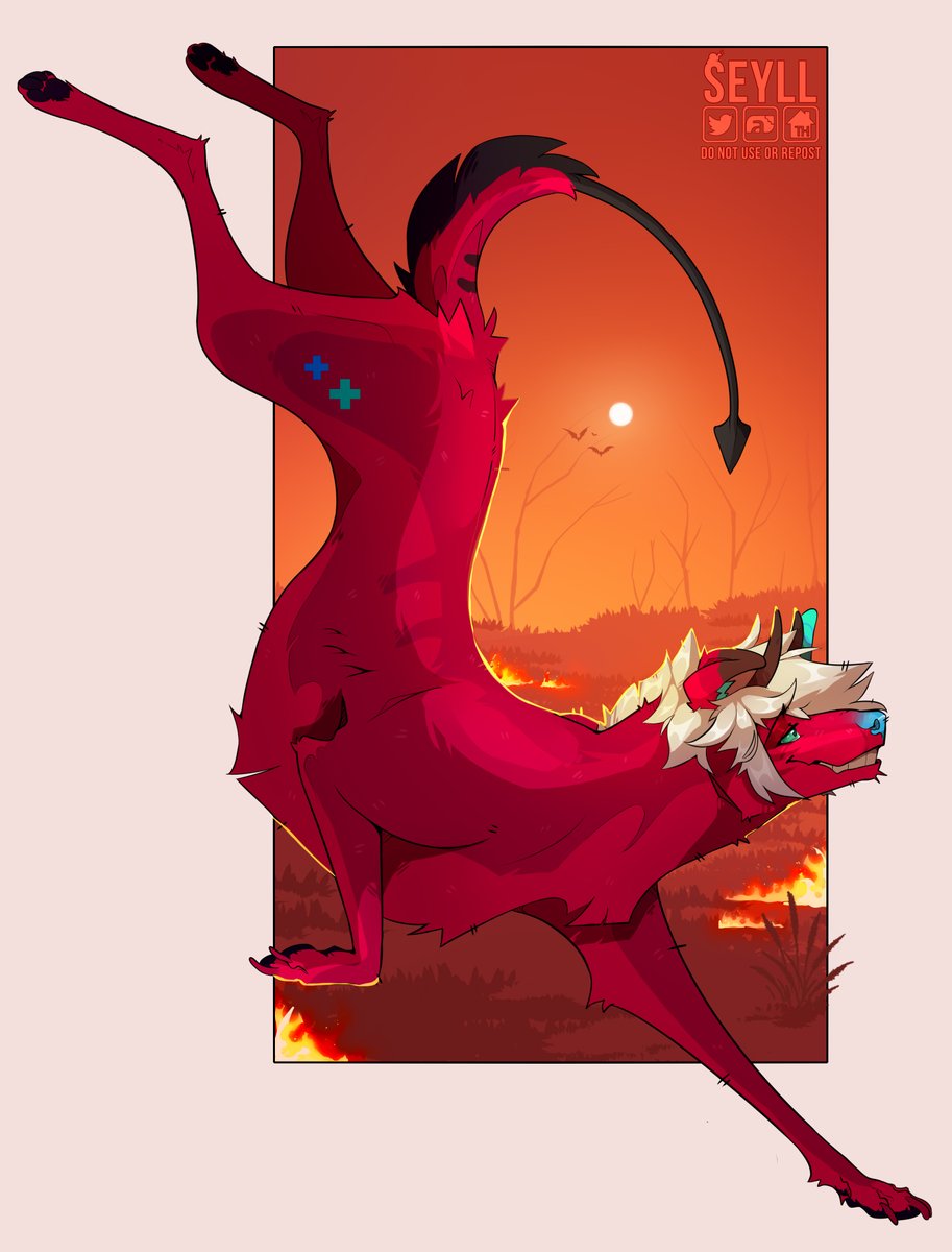 SeyllCraft's tweet photo. Commission I finished for @/Basirrick ♥
I don't usually add actual backgrounds to my comms but I was having too much fun! >v<
- - - 
Any interaction is appreciated!
#commissions #Anthro #furryart #digitalart https://t.co/jV59QZIXkg