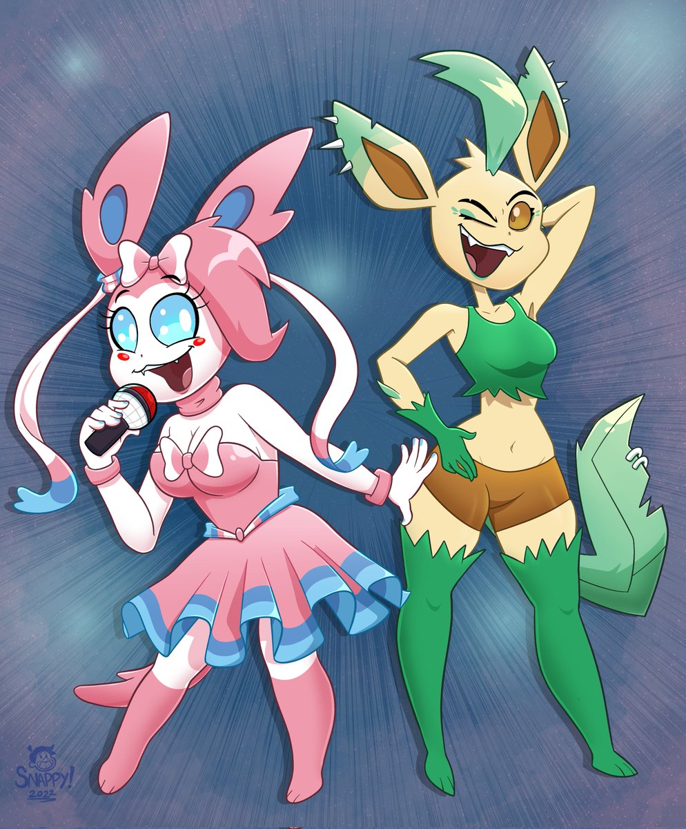 Couldn't help it when I saw these cuties from @theaaronschmit !!! Sylveon and Leafeon were 👌 #TinderSkitty
(I definitely didn't type Glaceon the first time 👀)
