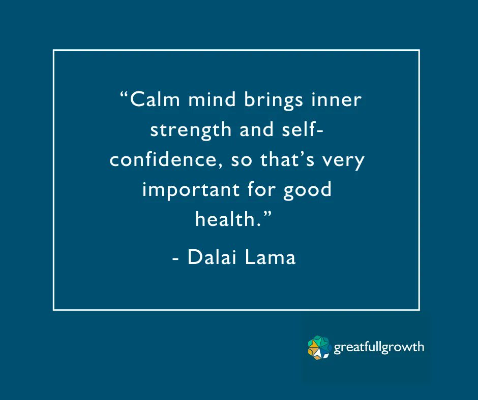 greatfullgrowth's tweet image. Discovering ways to remain calm will have a positive impact on your health.  #calm #greatfullgrowth