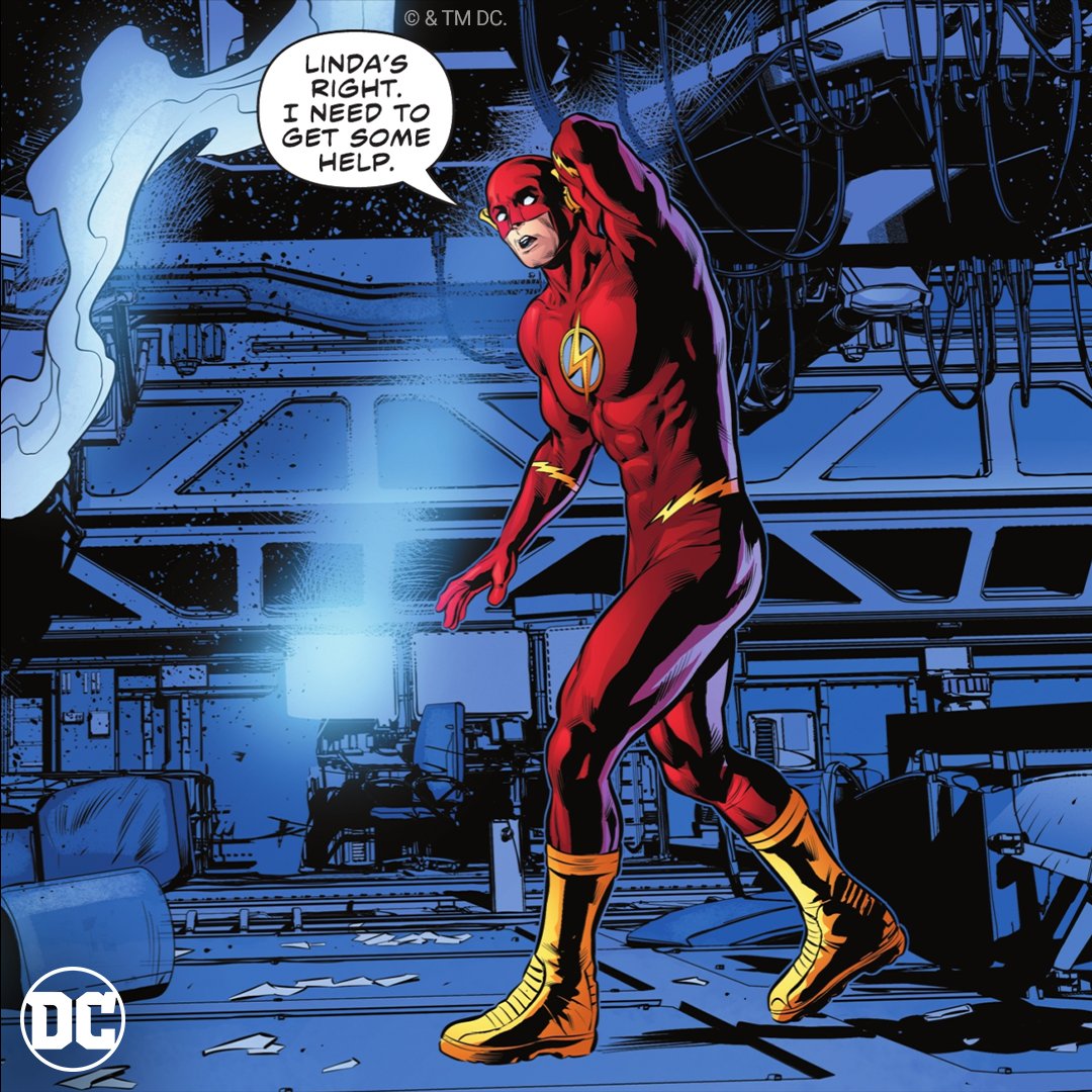 DCOfficial's tweet photo. Even Super Heroes need a hand sometimes. ⚡️ What was your favorite part of THE FLASH #780? https://t.co/ceKxP9rHPc