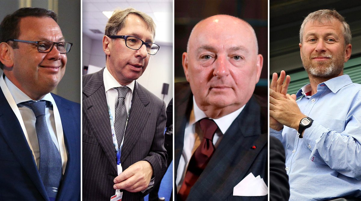 WabwirehDominic's tweet photo. What is an oligarch?
More generally, an #oligarch  (from Greek: óλίγος (oligos) = 'few' and áρχειν (archein) = 'rule') is a "member of an #oligarchy; a person who is part of a small group holding power in a state". Oligarch is a rich business person with #political #influence. https://t.co/FspuGIwd2m