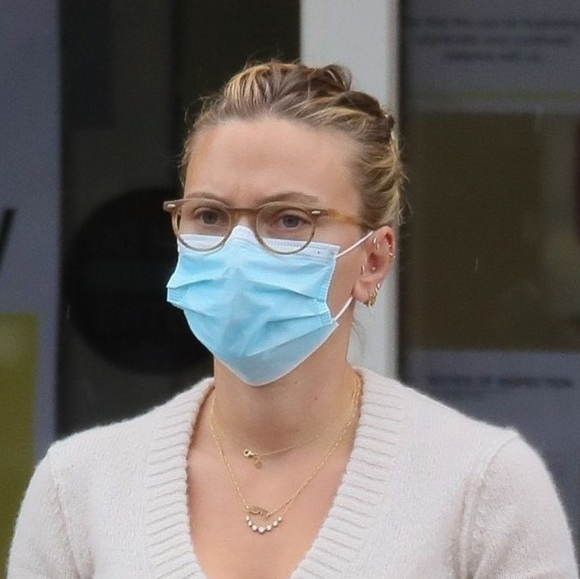 Masque Célébrité Scarlett Johansson (Smile) - Produit Neuf, Multicolore, Fabrication Allemande