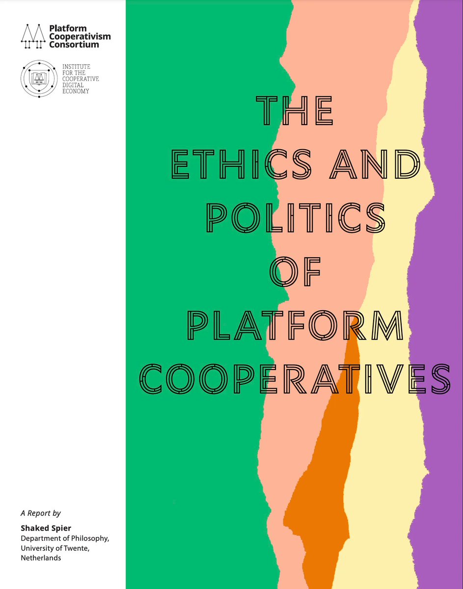 PCC_Global's tweet photo. The Ethics and Politics of Platform Cooperatives by Shaked Spier
https://t.co/6D9O20F3lJ https://t.co/Z5xruCjX4v