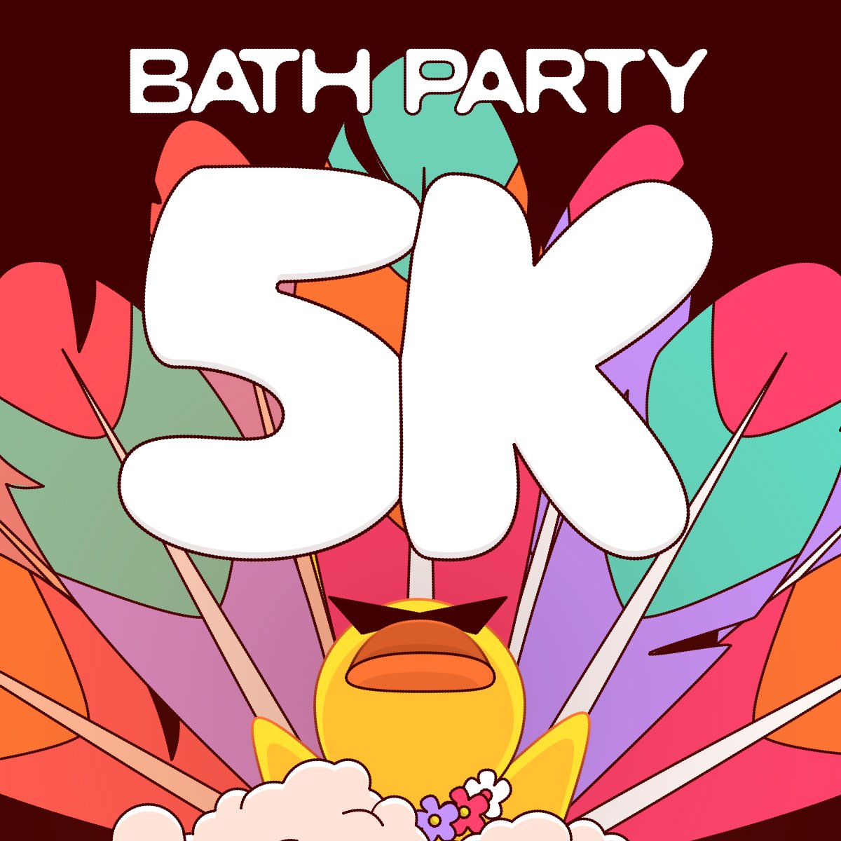 50% of ducks have already entered the bath party! 🤯