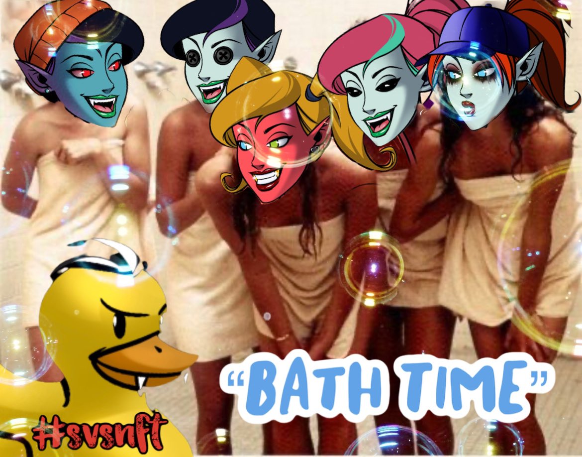 MbartonTweets's tweet photo. Thought I’d throw together  a little tribute in honor of the 40th anniversary of “Porkies” the movie that kick started the “teen sex comedy” genre back in 1982. Thanks for the “bath time” trait @_migwashere @SVSNFT #nftart https://t.co/cMmZ5wUCEF