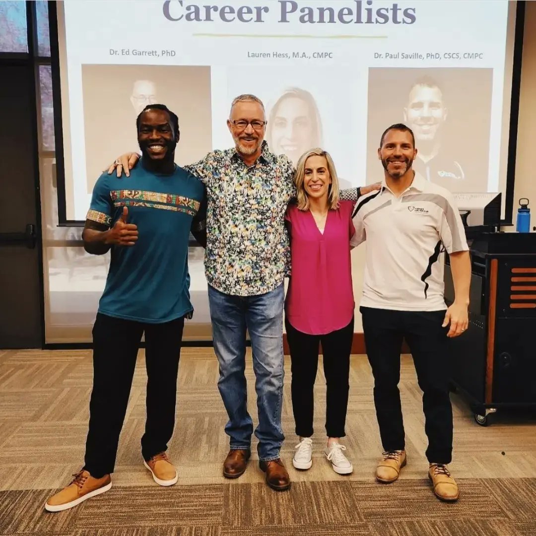 Lauren__Hess's tweet photo. Grateful for the opportunity to be a part of the career panel at the @AASPTweets West Regional Conference at @CbuSpp ! Thank you for all the great questions & for joining us. We had a blast getting to share & know everyone. Lance up! #lanceup #livewithpurpose #aaspconference #cbu https://t.co/ghxBIg7gy9