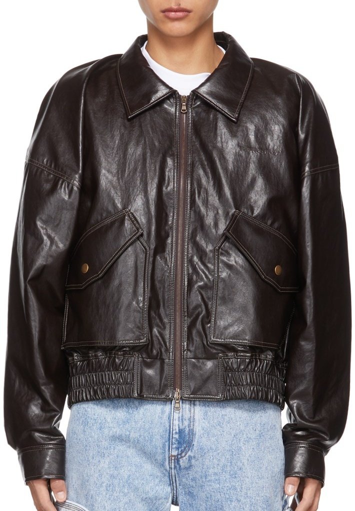 Y/Project】22SS draped shoulder bomber