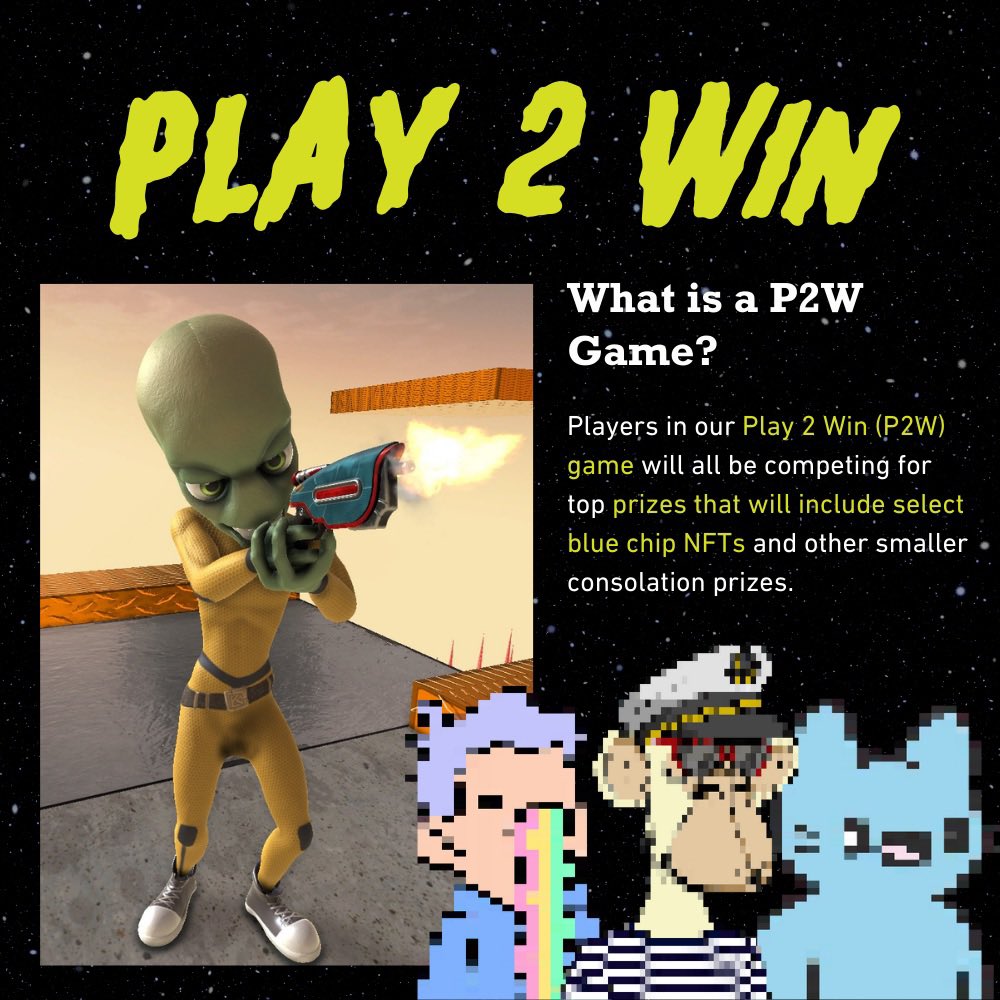 AbductionSquad's tweet photo. What will you win when you play our P2W game? 👀 https://t.co/iFPyNtp9tu