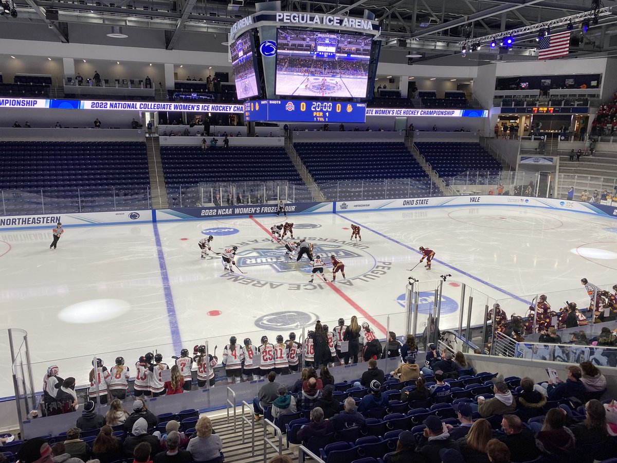 CarlHeck's tweet photo. Great to have @NCAAIceHockey in #HockeyValley for the 2022 Women’s  #FrozenFour where we will be crowning the National Champion.  Congrats to both teams and special thanks to our facilities, events and game management staff for an amazing tournament! https://t.co/992Ph316jB