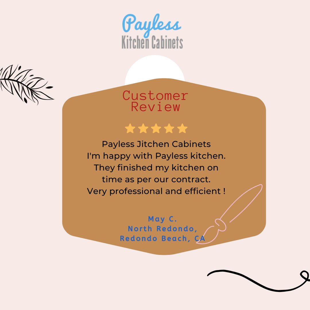 PaylessCabinets's tweet photo. Review from a satisfied customer...

#kitchen #renovate #modern #kitchenremodel #paylesskitchen #paylessmakeover #kitchenrenovation #happycustomer #sink #modernsink #mykitchen #modernkitchen https://t.co/i63BogEYhk