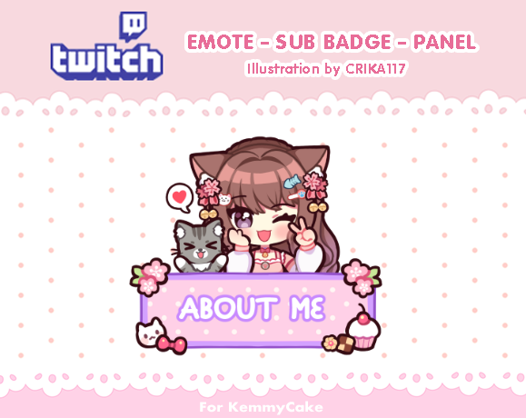 KemmyCakes's tweet photo. Love them!! π We now have emotes #FamCakes π₯° Thank you @CRika117 ππΈ https://t.co/UWYRE0IE8c