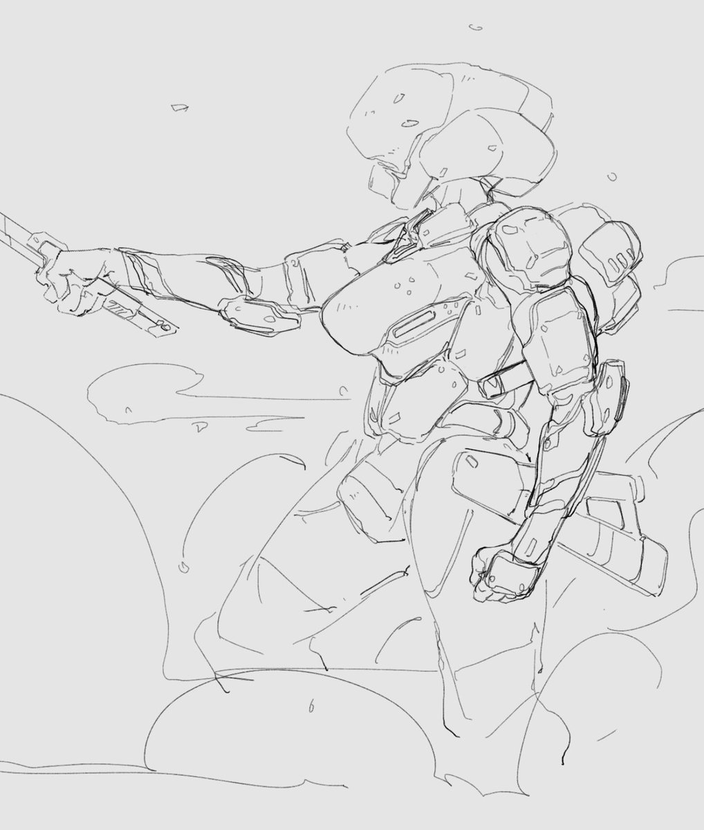 Some of my favorite ORCA merc sketches as of late. 