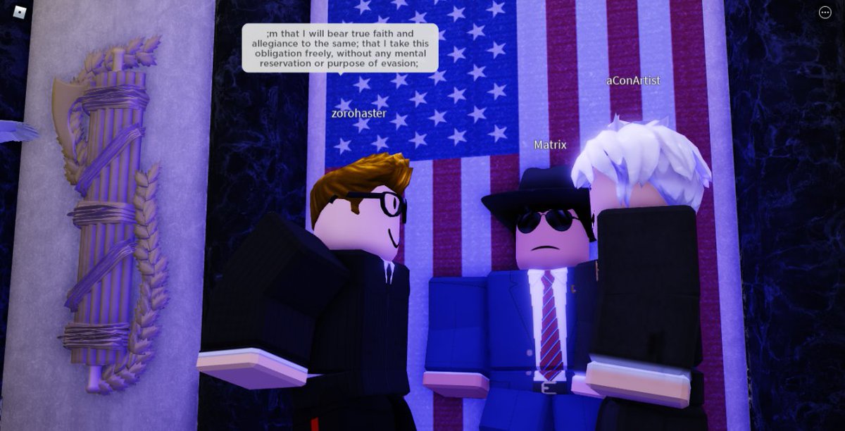 AConArtist has officially been sworn in as the Third President of the United States.