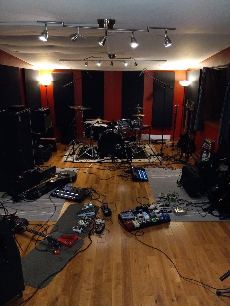 Crossed Ontario and Quebec through the storms yesterday, first rehearsal in two years.