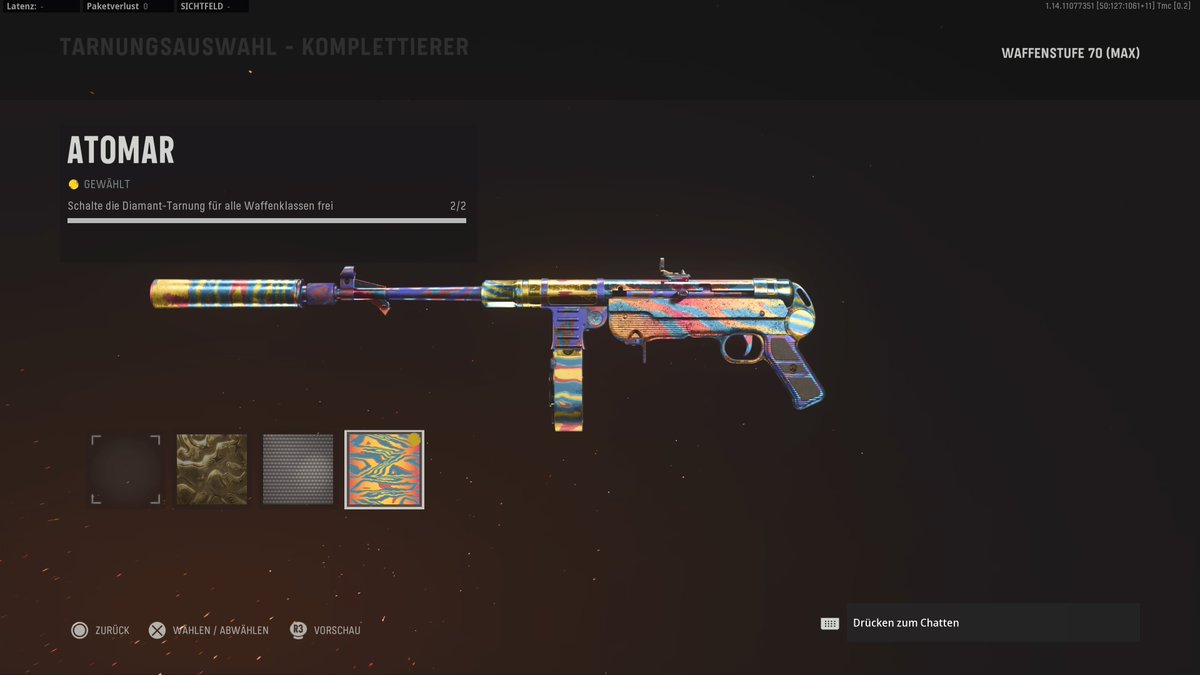 _ZHYM_'s tweet photo. The grind is over!

Assault rifles ✅
SMGs ✅
Shotguns ✅
LMGs ✅
DMRs ✅
Sniper rifles ✅
Handguns ✅
Melee ✅
Launchers ✅

#COD #Callofduty #Vanguard #RoadtoAtomic https://t.co/S1ozsFboW3
