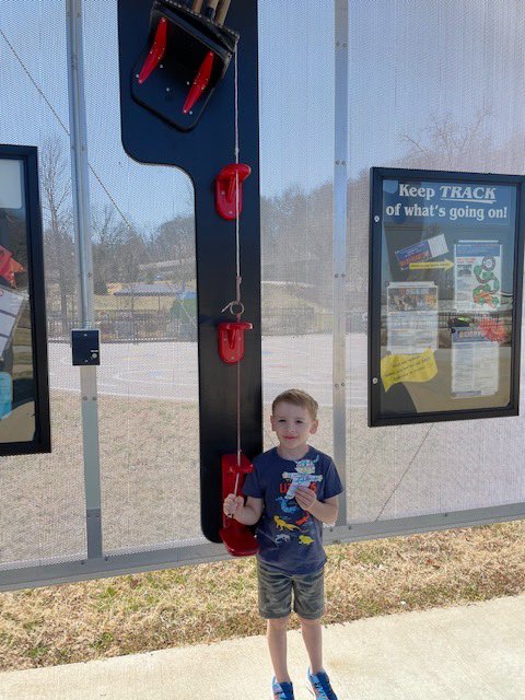 GreenParkLS's tweet photo. 🚂 Brody (KDG) took Flat Stanley the Viking to the The National Museum of Transportation this week on spring break to see all sorts of plains, trains, and automobiles. ✈️
#GPLS #discovergreenpark #StudentsofGreenPark #FlatStanleyTheViking #springbreak2022 #greenpark #tnmot https://t.co/BL0jYIu5cp