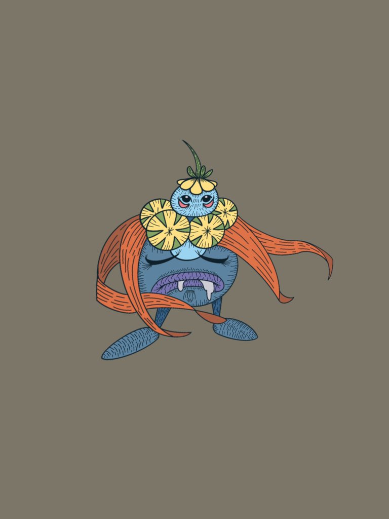 Abomination Fusion Series 
Gloom x Sirskit
#pokemon #fusion #illustration