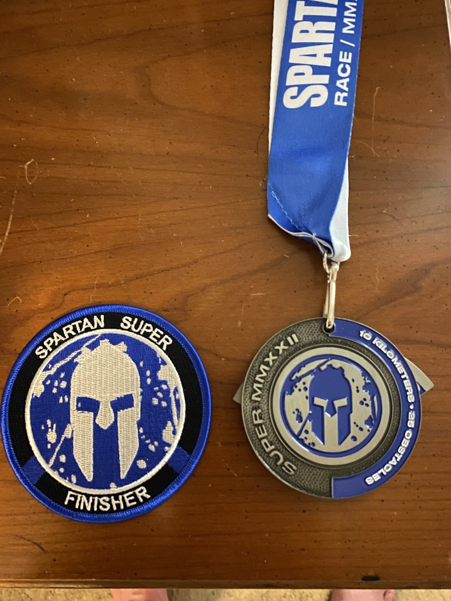 PastorBrettJ's tweet photo. Completed my first Spartan race yesterday, the Super (10k). I completed all but 3 obstacles but the best part was my neighbor signing up the night before just so he could coach/ encourage me through it! #IronSharpenethIron https://t.co/TwoKi89rlh