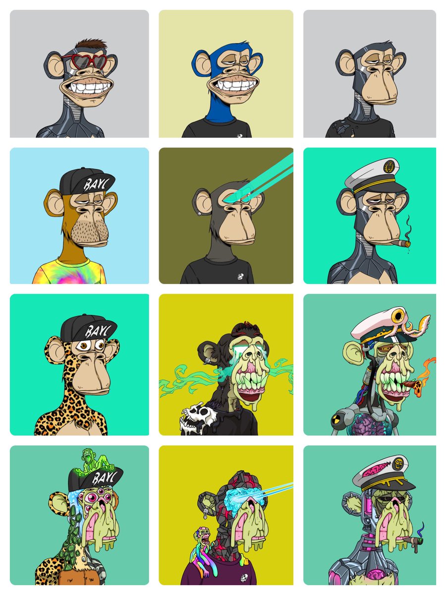 Is Sunday a day of rest or a day to flex? My squad be getting stronger…<a href="/BoredApeYC/">Bored Ape Yacht Club 🍌</a> show us your apes family!