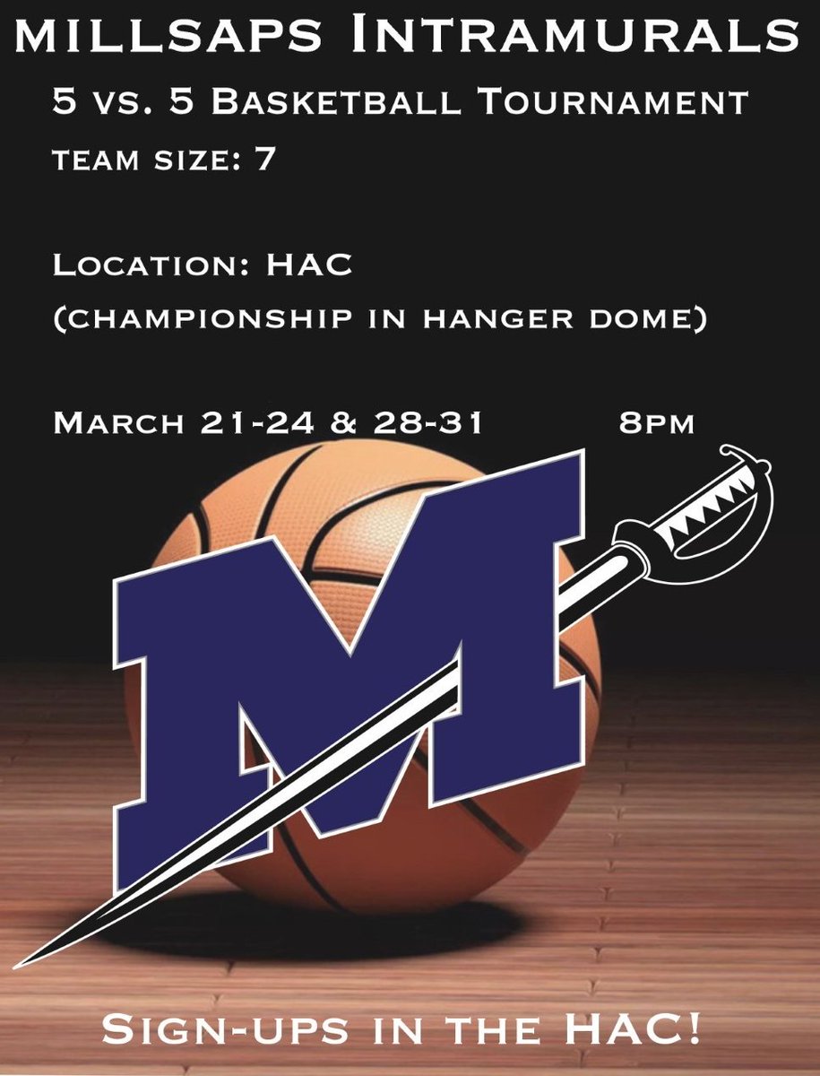 MajorIntramural's tweet photo. Last Chance to sign up is Monday 3-21-2022 by 7:00 pm.
*If you sign up that day, be prepared to play that day!* https://t.co/fOCcmTxANb