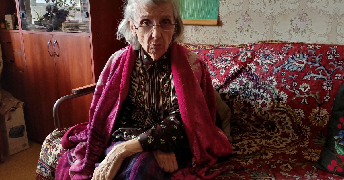 Reuters's tweet photo. From Leningrad to Kharkiv, a life bookended by war and despair https://t.co/XP02lfRBYH https://t.co/JN6vhQ4SVq