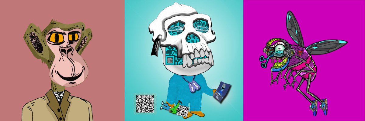 BarcodeHeadz's tweet photo. My Favourite #NFTs
#SketchyApeBC 👉 https://t.co/TxfN8ihQqU
#funkyflies 👉 https://t.co/KwPO6KSwkY
#BarcodeHeadz 👉 https://t.co/ci0at1WmdJ
❤️❤️ Love to all! https://t.co/ZIy2Ea1qy8