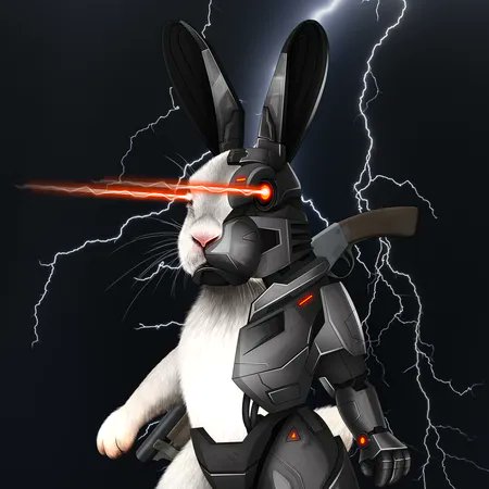 Moon20257's tweet photo. Got this dope general rabbit on exclusive #NFT drop of 100 Meta Cyborgs by @CyborgSwapDEX 🐰🔥
More to come: https://t.co/PNqzD9vNIk
#CyborgSwap #MetaCyborg #CRO #CNFT #CBO #BlackRabbit #Cronos #P2E #gaming https://t.co/96zES6Rlo2