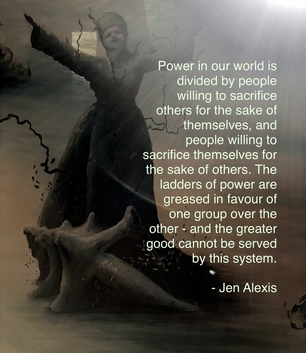 PureCerulean's tweet photo. Just thinking about #truthandreconciliation while I paint. #inspiration #truthandorder #community #blm #Oligarchy https://t.co/WXBgMt4gsB