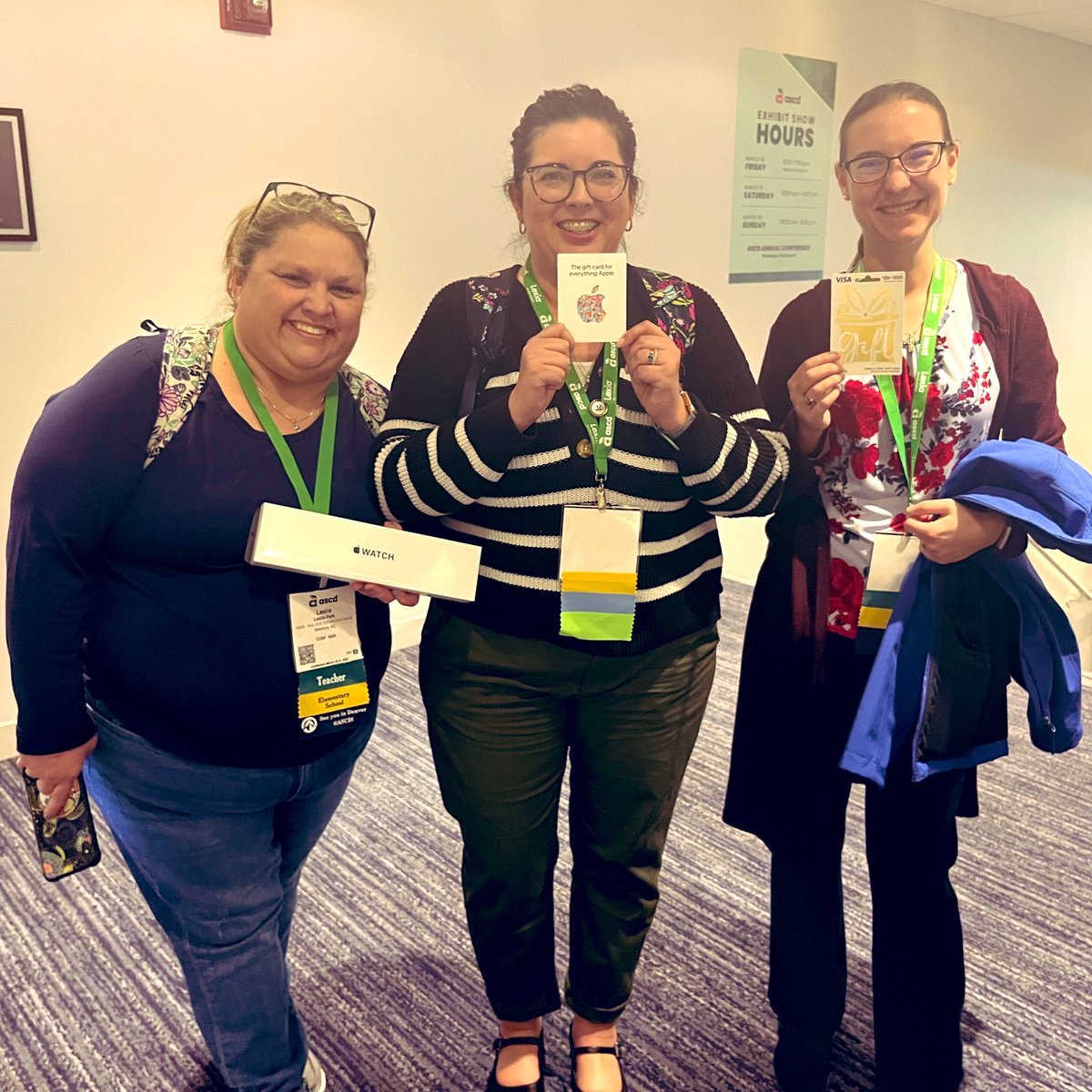 latinaprincipal's tweet photo. We're all winners! @HDBobcats #ASCDAnnualConference https://t.co/EJyCOS8UC0