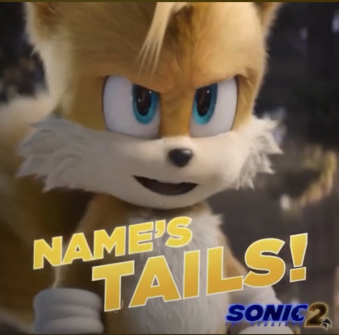 Austin Ahern 😃 on X: Movie Sonic and Movie Tails striking a pose in this  shot!!! #SonicMovie2 #Sonic #Tails  / X