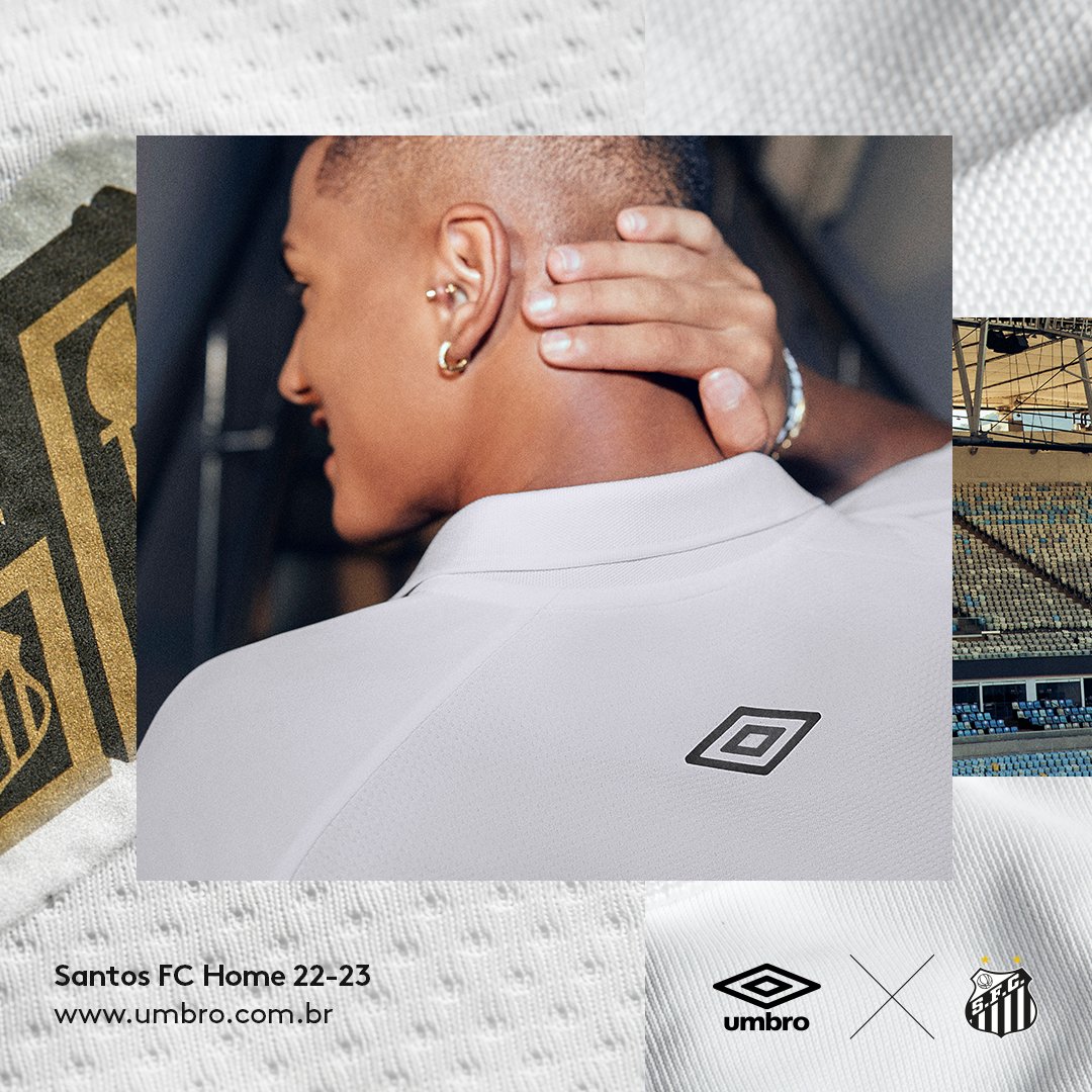 SantosFC's tweet photo. Uma camisa que carrega 110 anos de história e o orgulho de ser o primeiro clube brasileiro a conquistar o mundo. @UmbroBrasil 

#SantosDoMundo #ThisIsOurGame https://t.co/dxoJi1f2rk